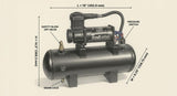 Rocker Air Horn Kit HornBlasters