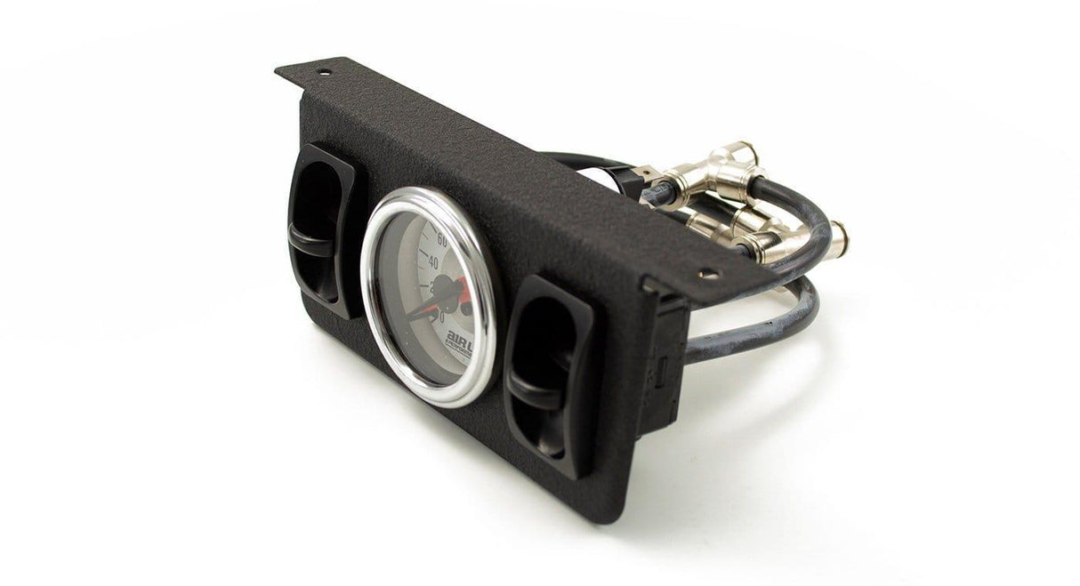 Air Lift Dual Needle Gauge Panel with Dual Paddle Switches [26229] Air Lift