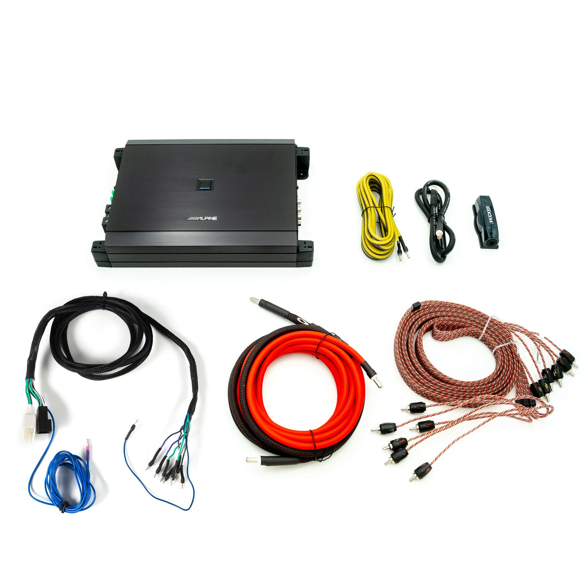 Alpine Plug and Play Full System S-Series 5-Channel, Speakers, Sub Bundle | '07- '18 Jeep JK Wrangler