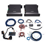 Alpine S Series Plug & Play Dual Amplifier Kit Bundle | '18- '23 JL Wrangler/ '20- '23 JT Gladiator