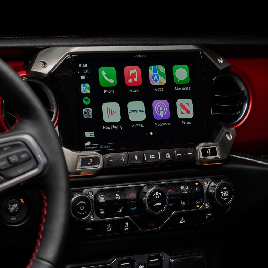 Alpine Restyle i509-WRA-JL 9" Multimedia Receiver  I '18-'23 Jeep JL Wranglers/ '20-'23 Jeep JT Gladiators