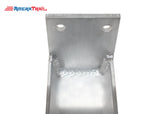 Aluminum Weld on Bunk Brackets, Available in Different Sizes - Includes 2 Stainless Steel Lag Bolts