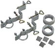 Antenna Chimney Mount 12' FT Z Type Antenna Mast Chimney Straps Install Kit TekShack