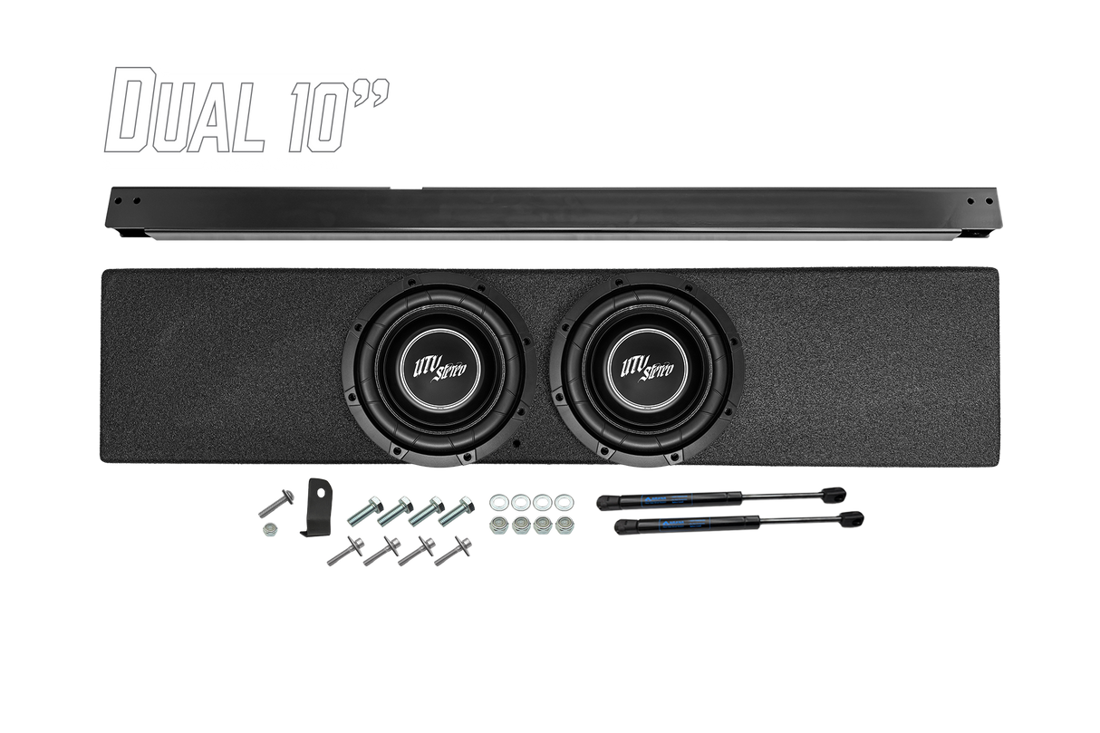 Polaris® Xpedition Rear Subwoofer Enclosure Kit | UTVS-XPD-ENC-KIT UTV Stereo