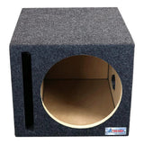 Atrend 12SQV-12" Single Vented Subwoofer Box Moon Car Stereo