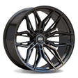 SAHARA 22X10 6X135 ET-18 GLOSS BLACK ALTA GAMA CAR AUDIO