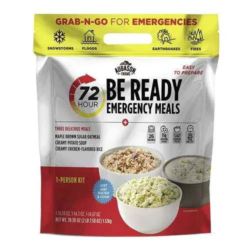 Augason Farms 72-Hour 1-Person BE READY Emergency Food Supply (5 Pack) TekShack