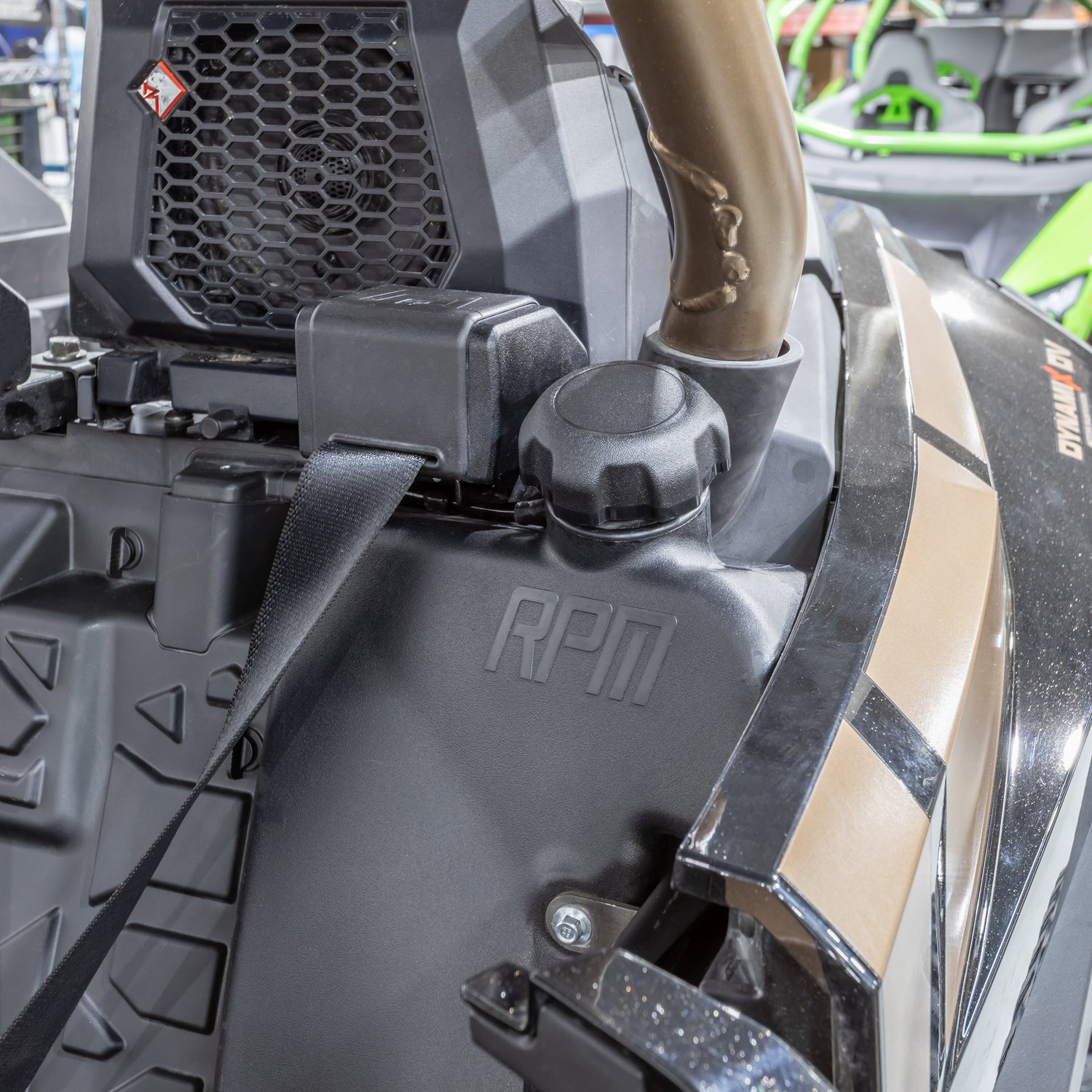 RPM RZR Pro R 2 Seat 5.2 Gallon Auxiliary Fuel Tank