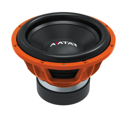 Avatar Tsunami STU-1546-D1 Orange 6000 Watts Peak 1-Ohm 15" Subwoofer