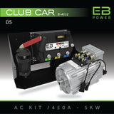 EB Power AC Kit / 450A + 5kW (BETTER TORQUE) / Club Car DS/Villager
