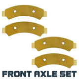 CFMoto U10 PRO/U10XL PRO 2025-2026 Brass Brake Pad Set Traild