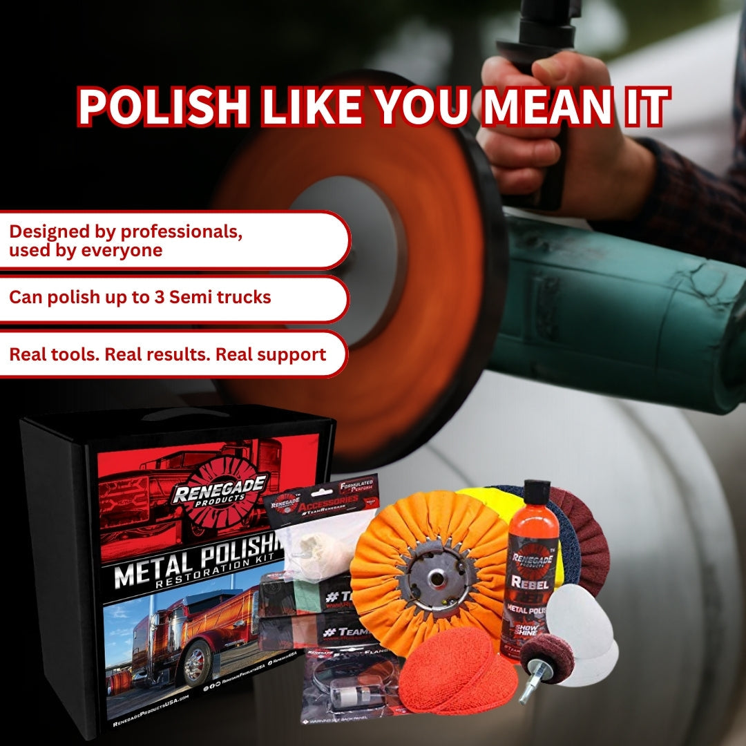 Metal Polishing & Big Rig Restoration Kit
