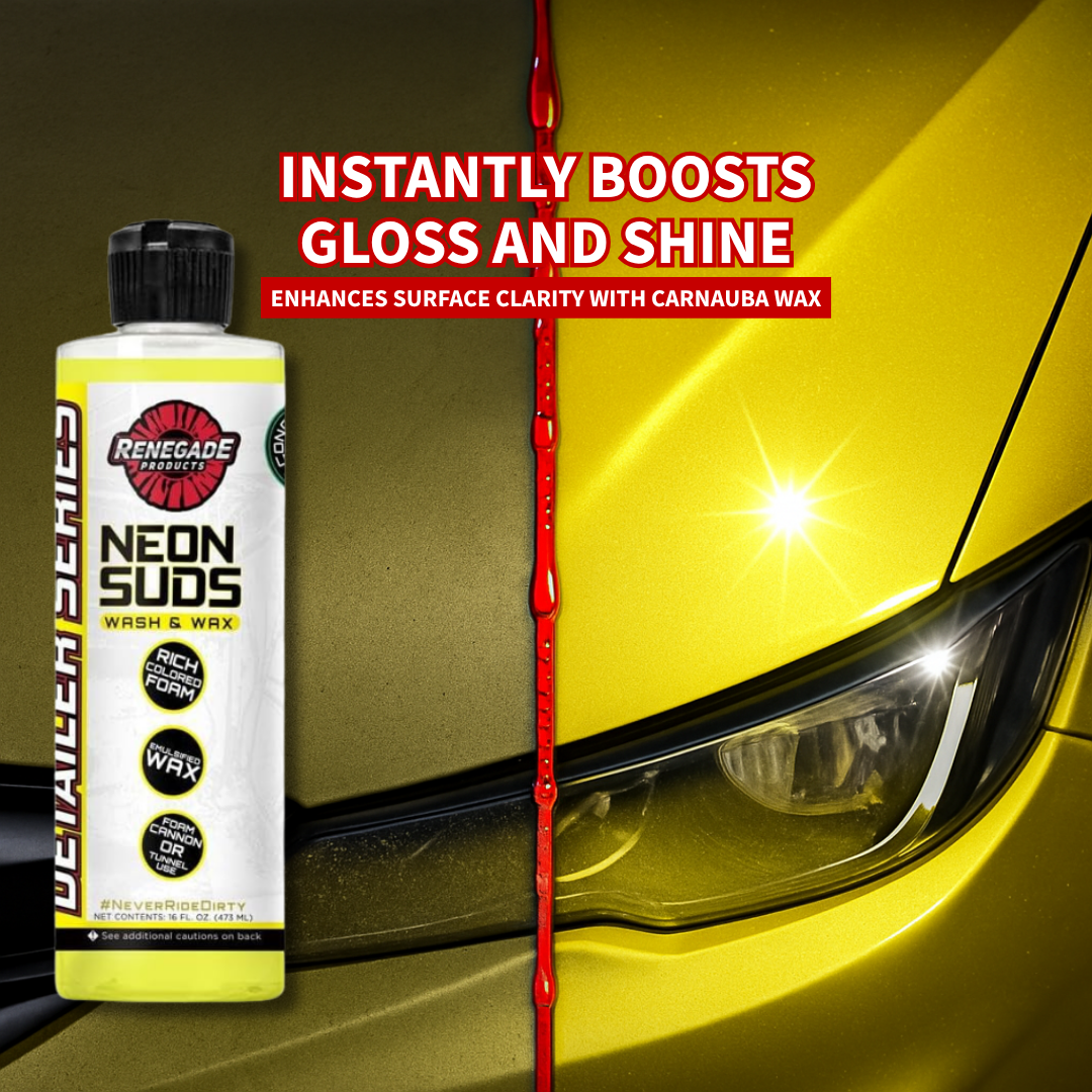 Neon Suds Colored Wash & Wax