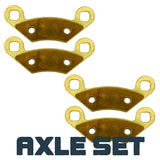 Polaris Sportsman 570/500/450/400/800/ 2009-2020 Touring 570 2017-2024 Brass Brake Pad Set Traild