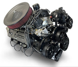 Ford Small Block Compatible 302 c.i. Engine and 4R70W Automatic Transmission - 365 Horsepower - Bronco Edition Builder Series - Black Pulley Kit - Fuel Injected