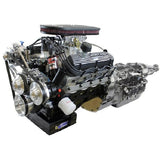 Ford Small Block Compatible 347 c.i. Engine and 4R70W Automatic Transmission - 415 Horsepower - Mustang Edition Builder Series - Polished Pulley Kit - Carbureted