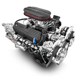 Ford Small Block Compatible 347 c.i. Engine and 4R70W Automatic Transmission - 415 Horsepower - Standard Edition Builder Series - Polished Pulley Kit - Carbureted