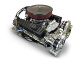 GM Small Block Compatible 383 c.i. Engine and 700R4 Automatic Transmission 4WD Ready - 405 Horsepower - Truck Edition Builder Series - Polished Pulley Kit - Fuel Injected