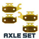 Can Am Renegade 800/500 2007-2012 Brass Brake Pad Set Traild