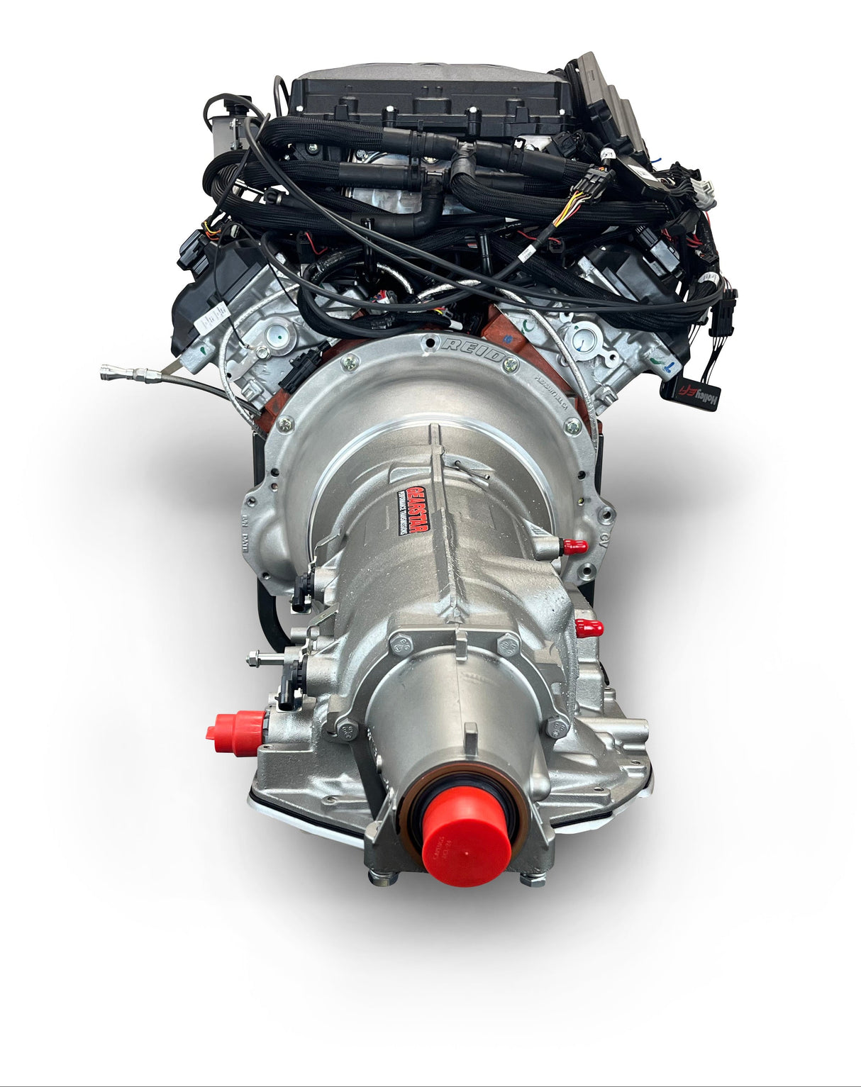 Chrysler Hemi Compatible 426 c.i. Engine and 4L80E Automatic Transmission - 872 Horsepower - Standard Edition Builder Series - Black Pulley Kit - Supercharged