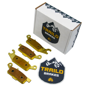 Yamaha Kodiak 700 2016-2026 Brass Brake Pad Set Traild