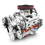 GM Small Block Compatible 454 c.i. Engine and 700R4 Automatic Transmission - 563 Horsepower - Standard Edition Builder Series - Polished Pulley Kit - Fuel Injected