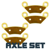 Polaris Scrambler 850 2013-2026 Brass Brake Pad Set Traild