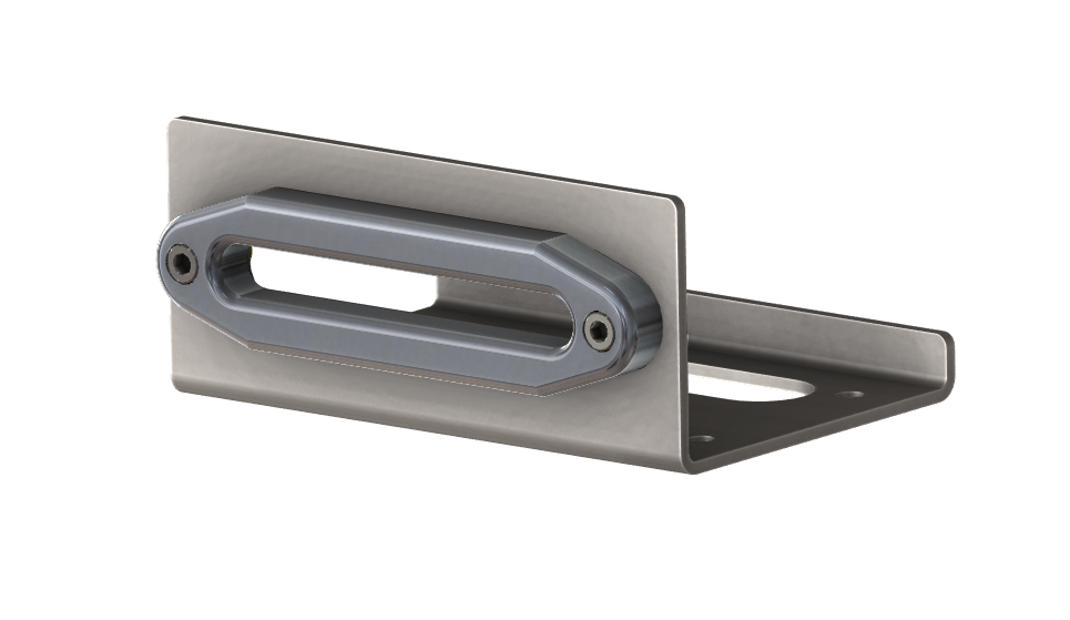 Dual Pull Winch Plate 12.25 Inch Wide