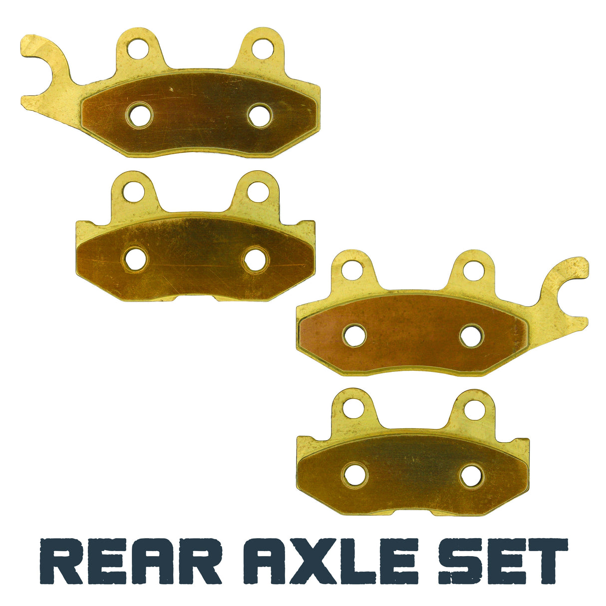 Yamaha Wolverine 700/850/1000 2016-2026 Brass Brake Pad Set Traild