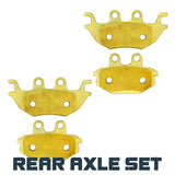 Kawasaki Mule Pro DX/DTX/FX/FXT/FXR 2015-2026 Brass Brake Pad Set Traild