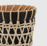 Terracotta Woven Small Planter KB Decor & More