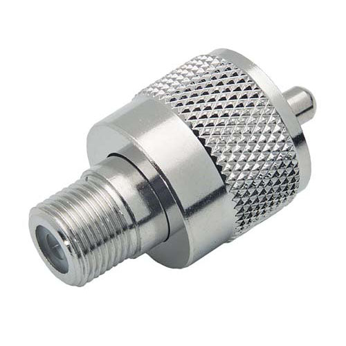 Coaxial Adapter, F-Female / UHF Male (PL259) TekShack