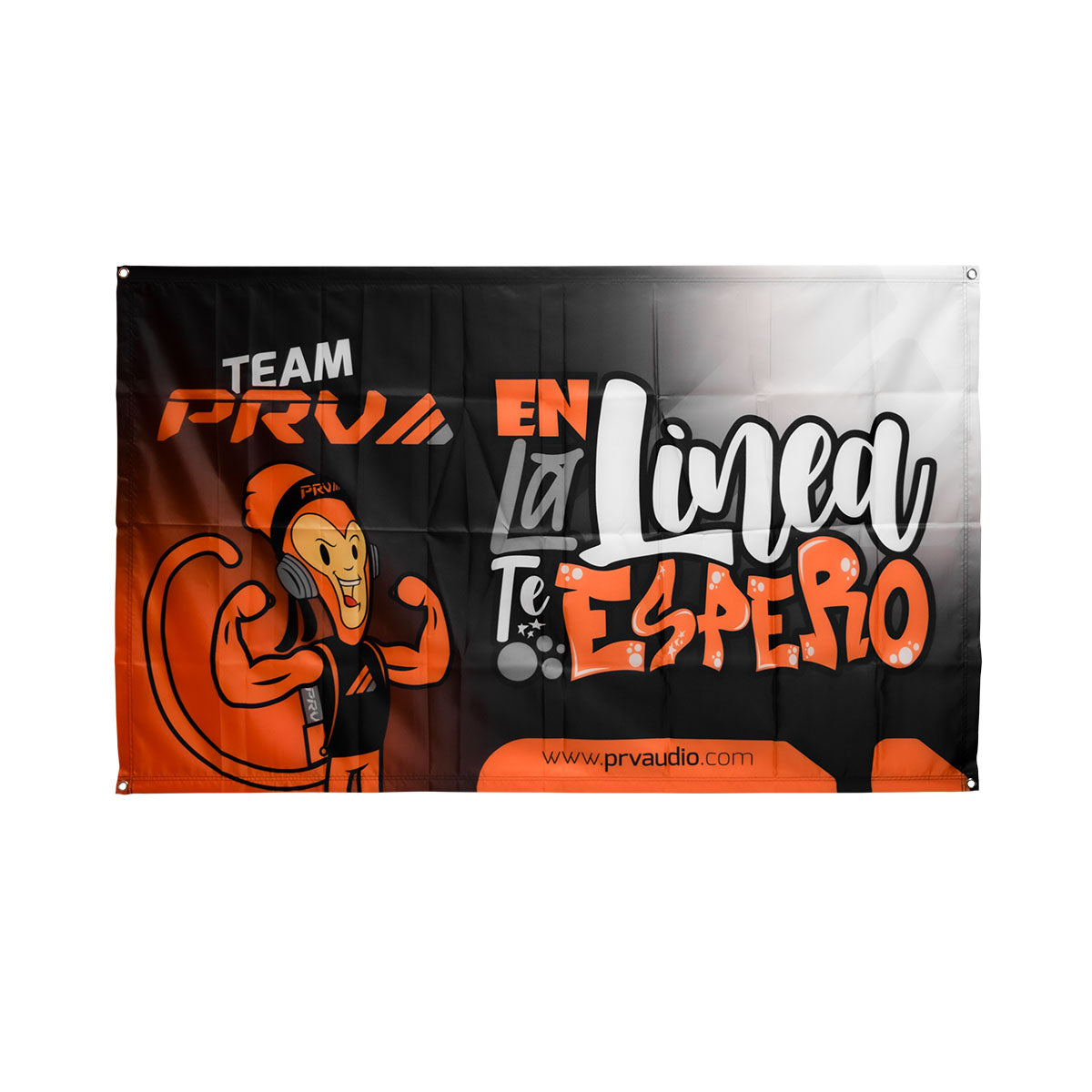 PRV Gio Mascot Spanish Banner PRV Audio
