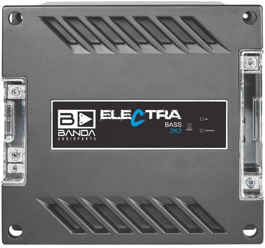 Banda Electra Bass 2K2 Amplifier Audio Car 2.000 Watts RMS 2 ohms BANDA