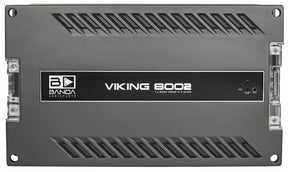 BANDA Viking 8002 Car Amplifier 8000 WATTS RMS 2 OHM BANDA