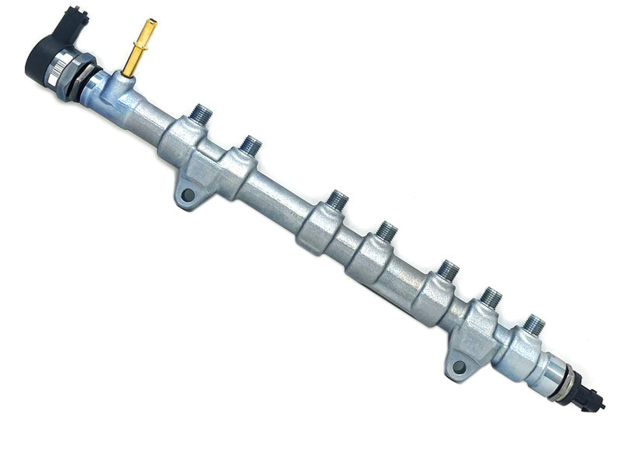 BC3Z9D280B OE Fuel Supply Manifold Assembly,  Left Hand Driver Side, 2011-2019 Ford 6.7L Powerstroke Ford OEM