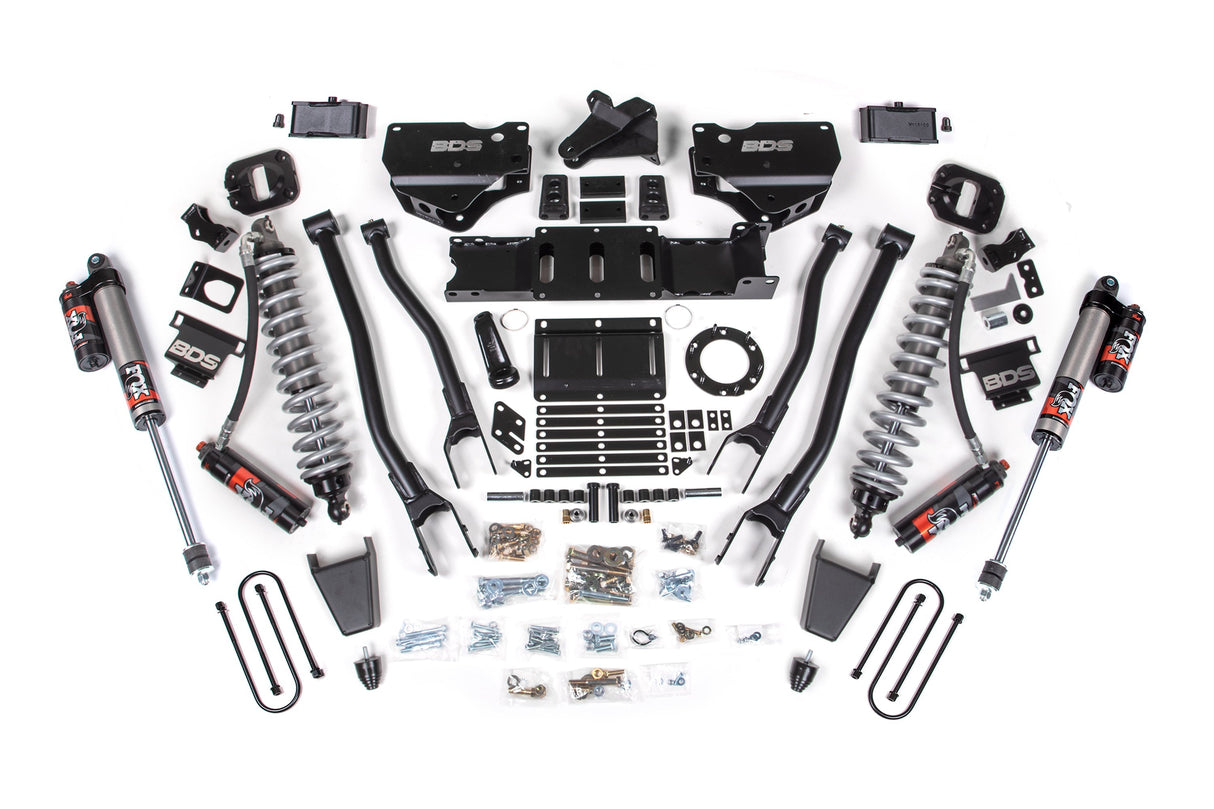 4 Inch Lift Kit w/ 4-Link | FOX 2.5 Coil-Over Conversion - Performance Elite | Ram 3500 (19-24) 4WD | Diesel BDS Suspension