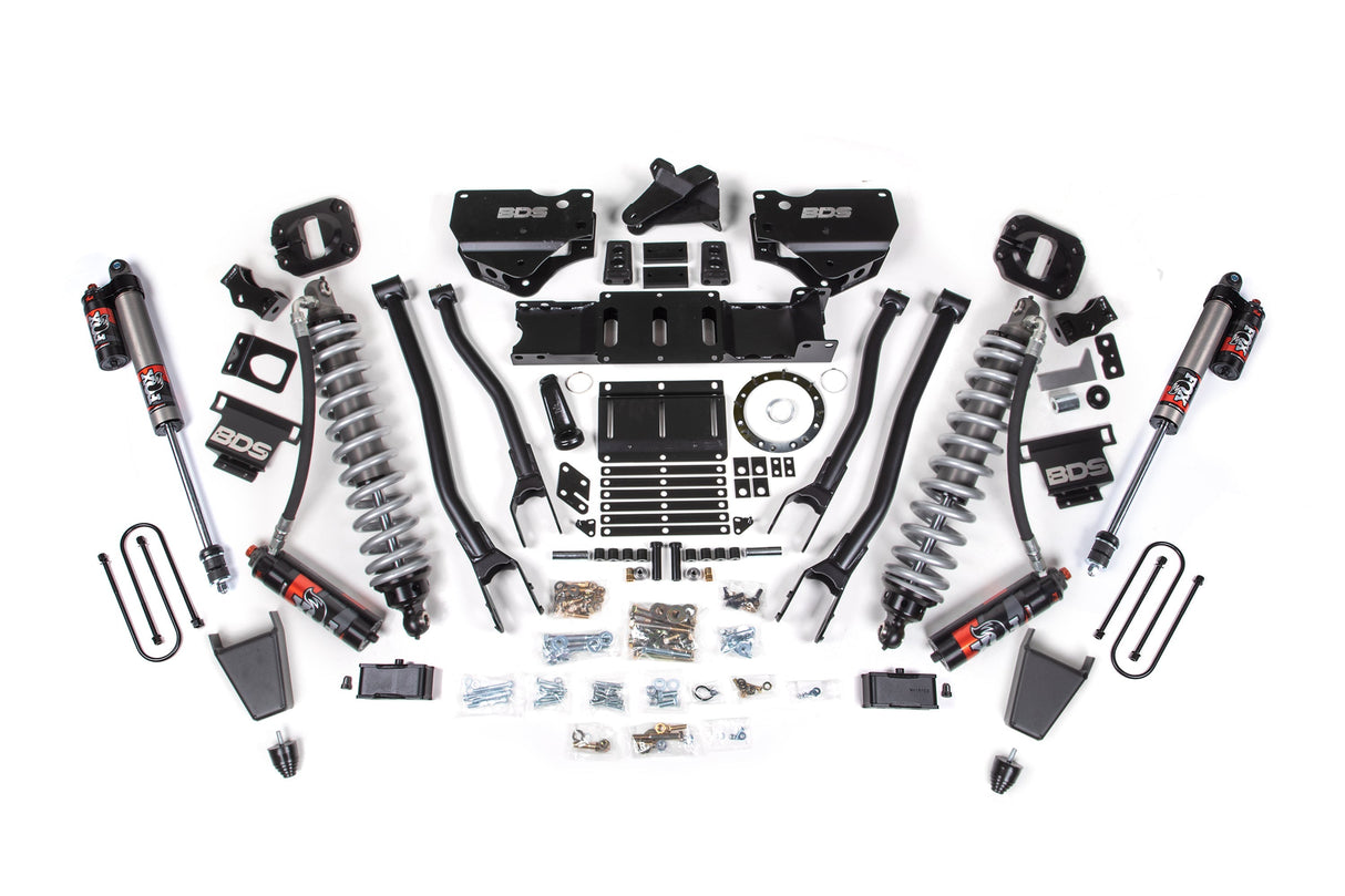 4 Inch Lift Kit w/ 4-Link | FOX 2.5 Coil-Over Conversion - Performance Elite | Ram 3500 (19-24) 4WD | Diesel BDS Suspension