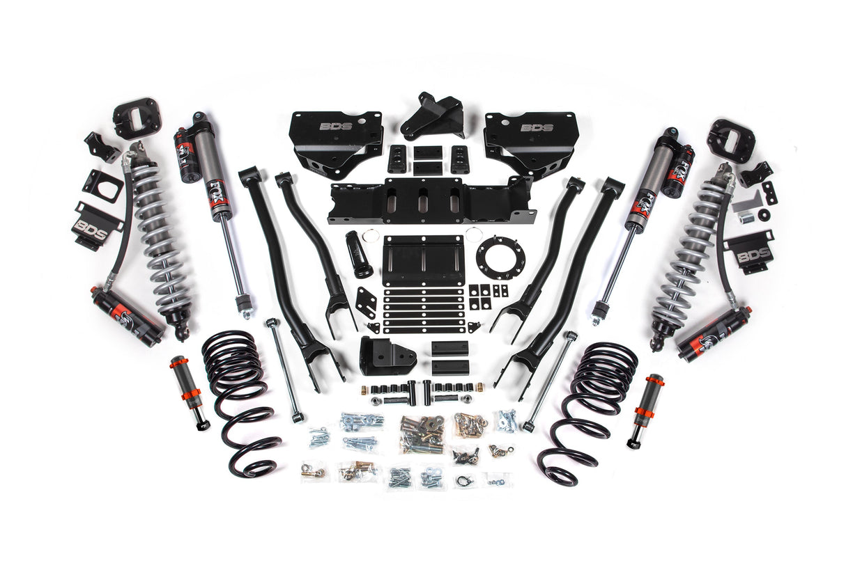 4 Inch Lift Kit w/ 4-Link | FOX 2.5 Coil-Over Conversion - Performance Elite | Ram 2500 (19-24) 4WD | Diesel BDS Suspension