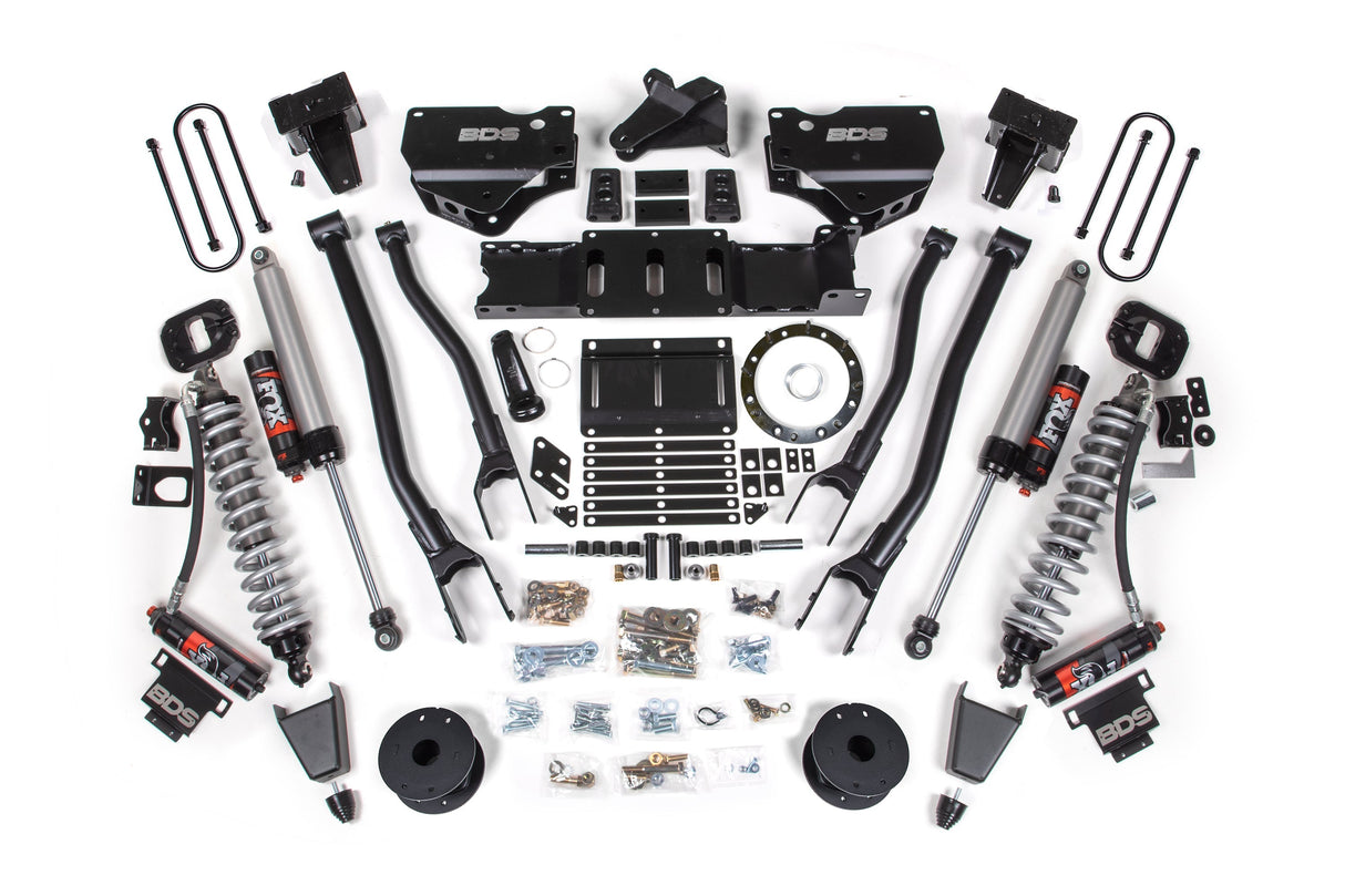 6 Inch Lift Kit w/ 4-Link | FOX 2.5 Coil-Over Conversion - Performance Elite | Ram 3500 (19-24) 4WD | Diesel BDS Suspension