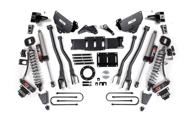 6 Inch Lift Kit w/ 4-Link | FOX 2.5 Coil-Over Conversion - Performance Elite | Ram 3500 (13-18) 4WD | Diesel BDS Suspension