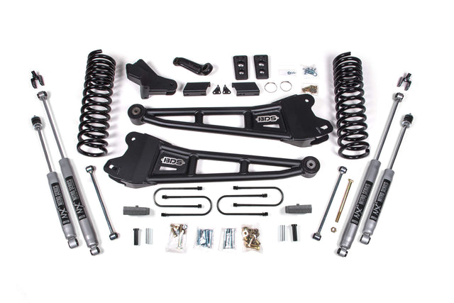4 Inch Lift Kit w/ Radius Arm | Ram 3500 (13-18) 4WD | Diesel BDS Suspension