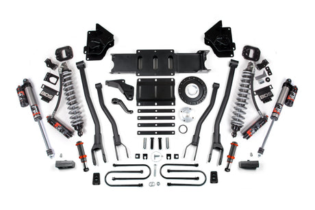 4 Inch Lift Kit w/ 4-Link | FOX 2.5 Coil-Over Conversion - Performance Elite | Ram 3500 (13-18) 4WD | Diesel BDS Suspension