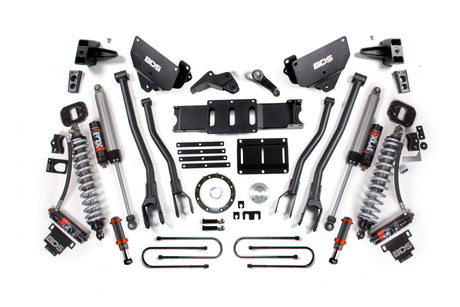 6 Inch Lift Kit w/ 4-Link | FOX 2.5 Coil-Over Conversion - Performance Elite | Ram 3500 (13-18) 4WD | Diesel BDS Suspension