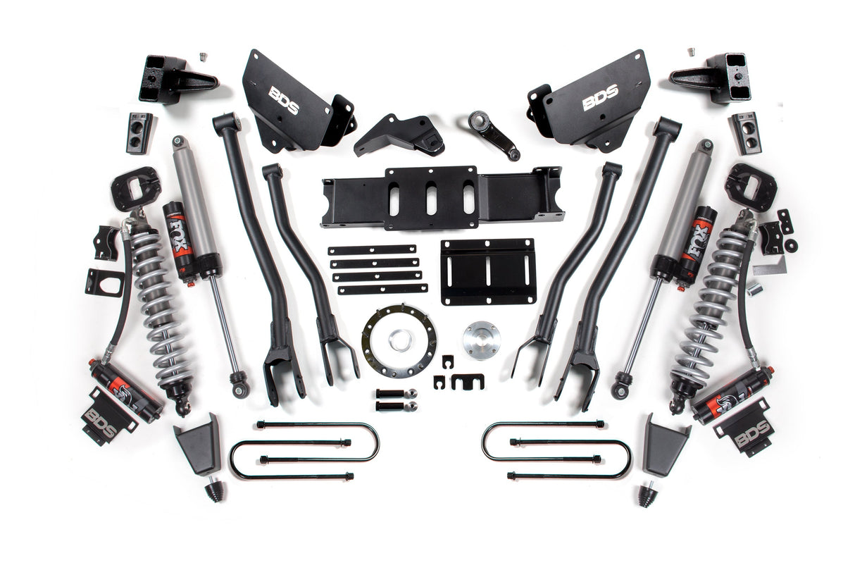 6 Inch Lift Kit w/ 4-Link | FOX 2.5 Coil-Over Conversion - Performance Elite | Ram 3500 (13-18) 4WD | Diesel BDS Suspension
