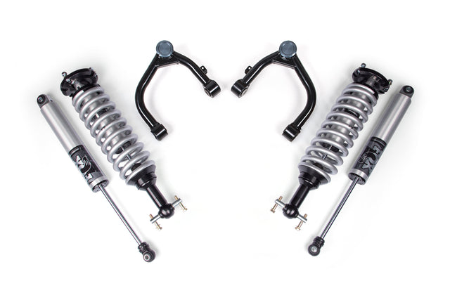 2 Inch Leveling Kit | FOX Coilover Upgrade | Chevy Silverado or GMC Sierra 1500 (19-26) 4WD BDS Suspension
