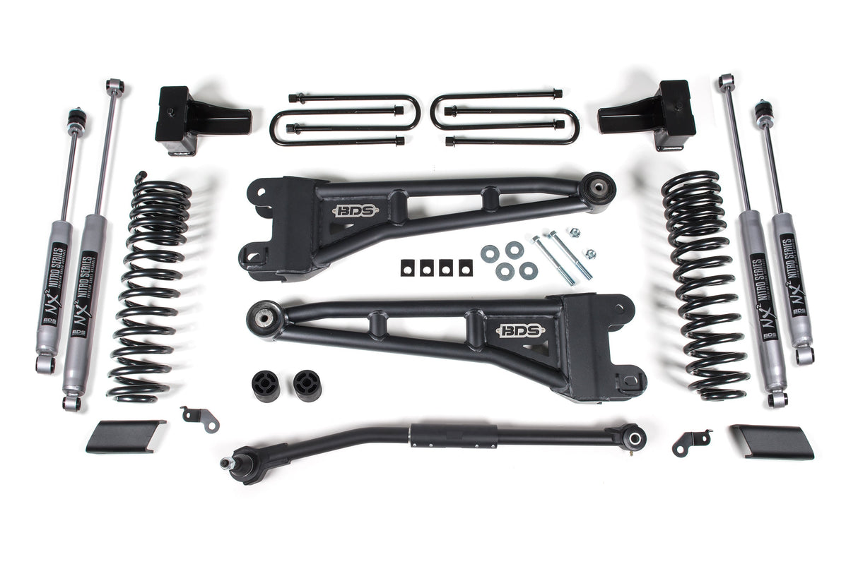 2.5 Inch Lift Kit w/ Radius Arm | Ford F250/F350 Super Duty (17-19) 4WD | Diesel BDS Suspension