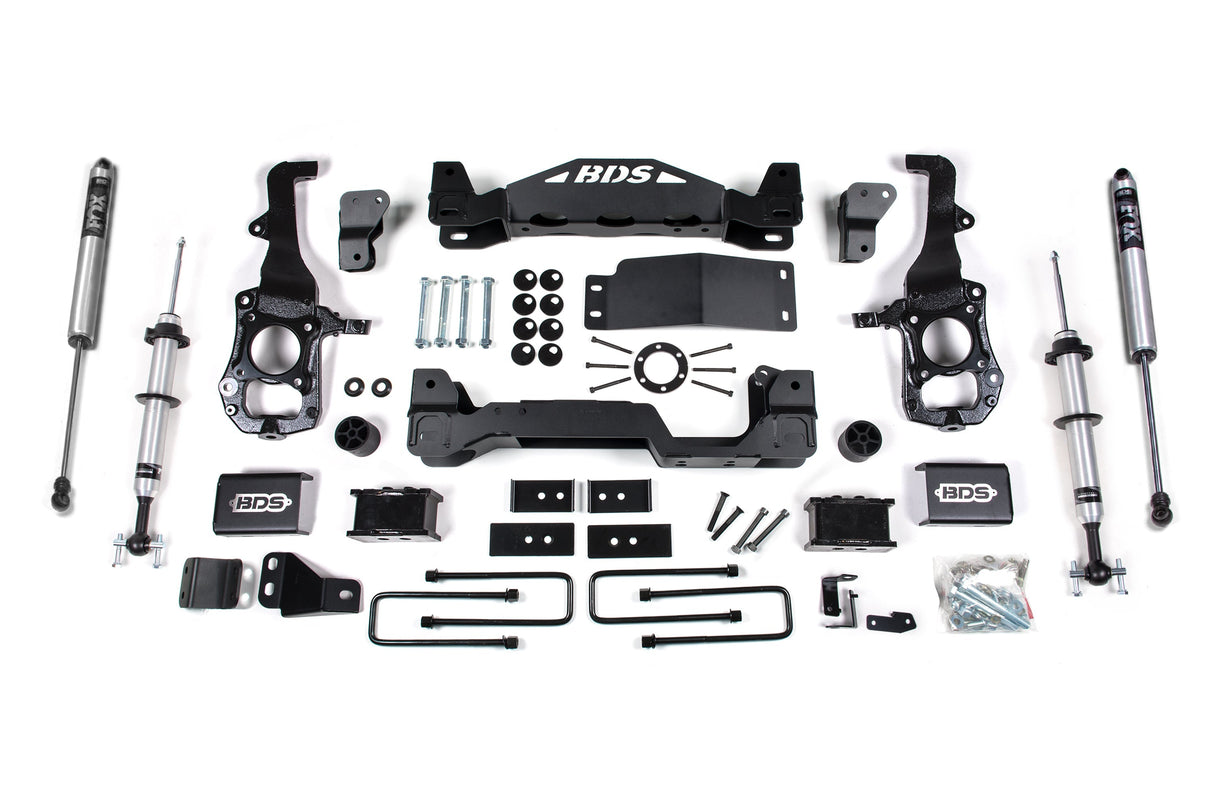 4 Inch Lift Kit | FOX 2.0 Strut | Ford F150 (21-26) 4WD BDS Suspension