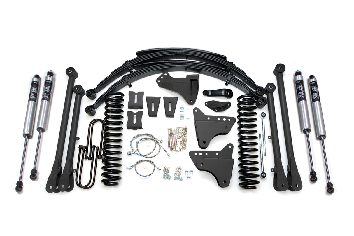 8 Inch Lift Kit w/ 4-Link | Ford F250/F350 Super Duty (05-07) 4WD | Gas BDS Suspension