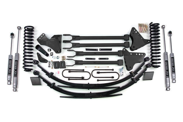 8 Inch Lift Kit w/ 4-Link | Ford F250/F350 Super Duty (08-10) 4WD | Gas BDS Suspension